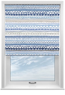 Bohemian, Oceania - Motorised Roman Blind